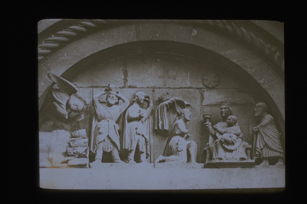 Scultura - Rilievi (diapositiva) di Maestro dei Mesi di Ferrara, Croci, Felice (ditta) (XX)