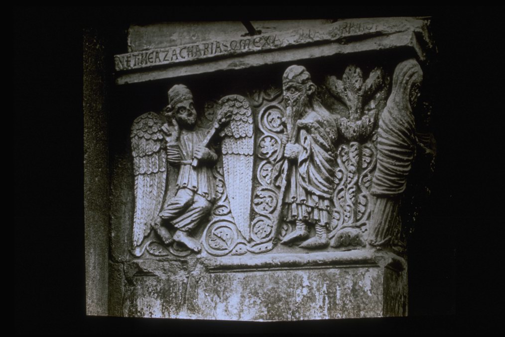Scultura - Rilievi (diapositiva) di Croci, Felice (ditta) - ambito romanico (XX)