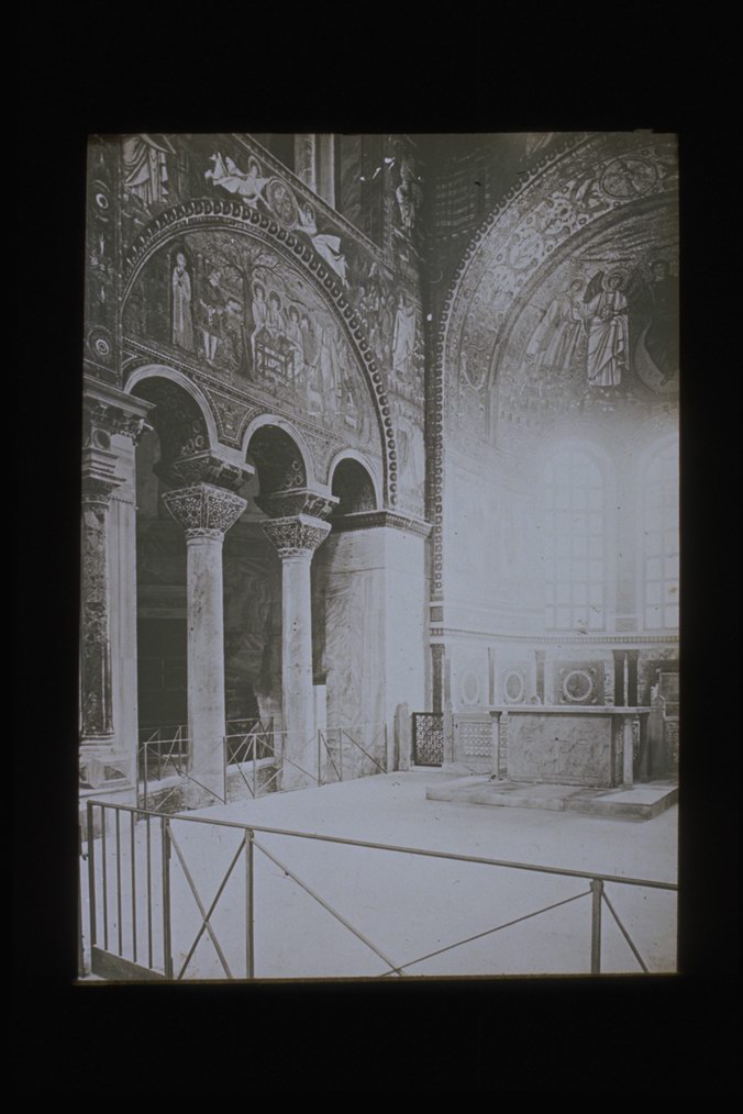 Ravenna/ Chiesa di S.Vitale/ Interno (diapositiva) di Istituto Minerva - ambito bizantino (XX)