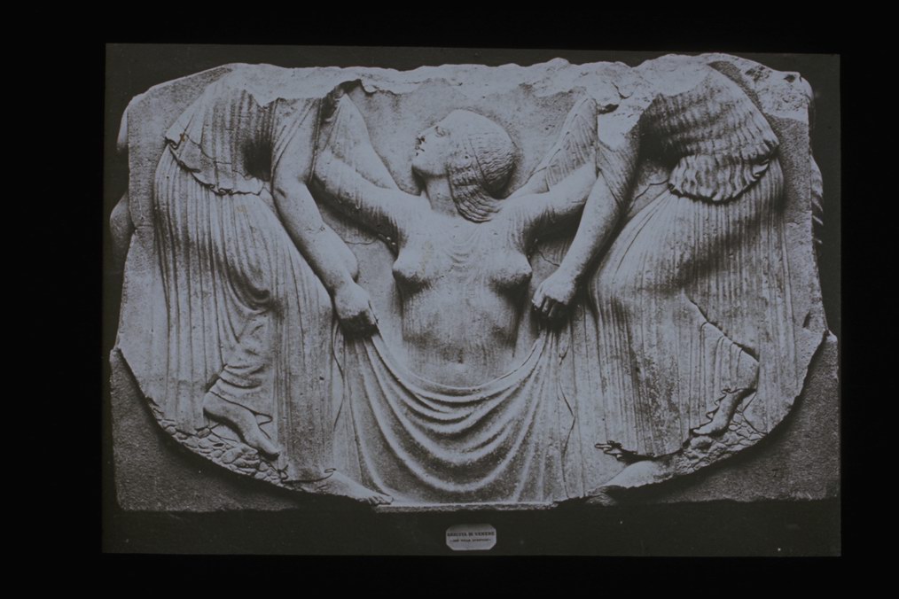 Afrodite che emerge dal mare/ Trono Ludovisi/ part./ Roma/ Museo delle Terme (diapositiva) di Istituto Minerva - ambito greco (V secolo) (XX)