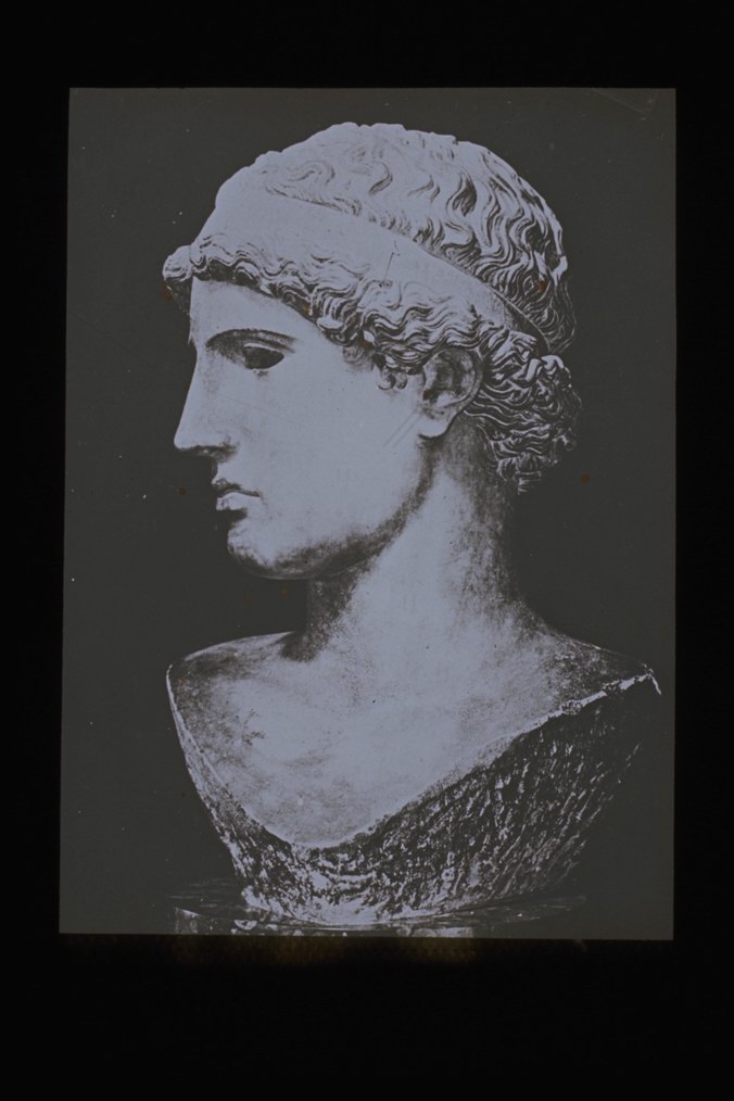 Archeologia - scultura (diapositiva) di Fidia, Istituto Minerva (XX)