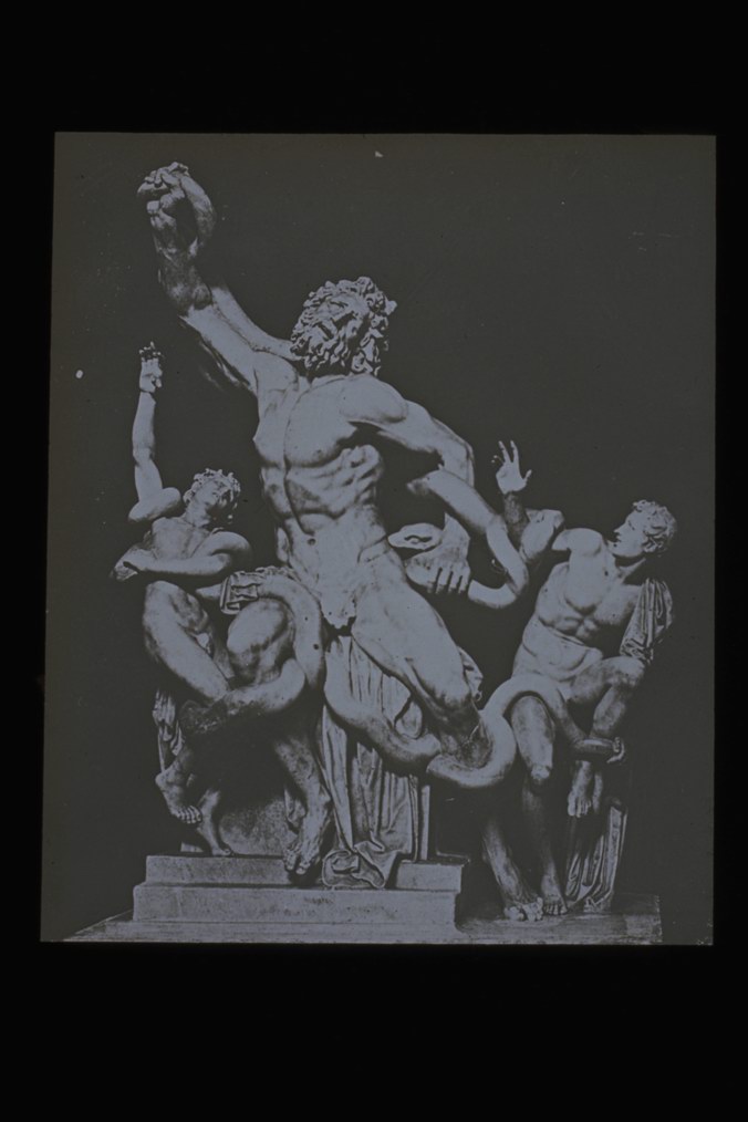 Archeologia - scultura (diapositiva) di Istituto Minerva (XX)