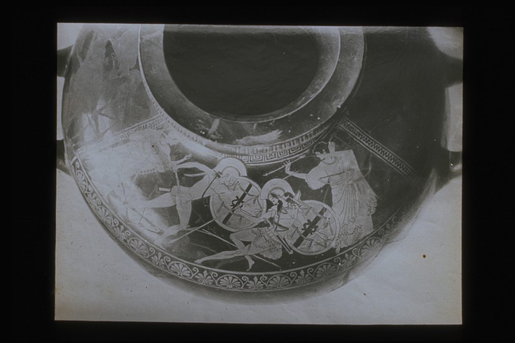 Archeologia - Ceramiche (diapositiva) di Exekias, Istituto Minerva (XX)