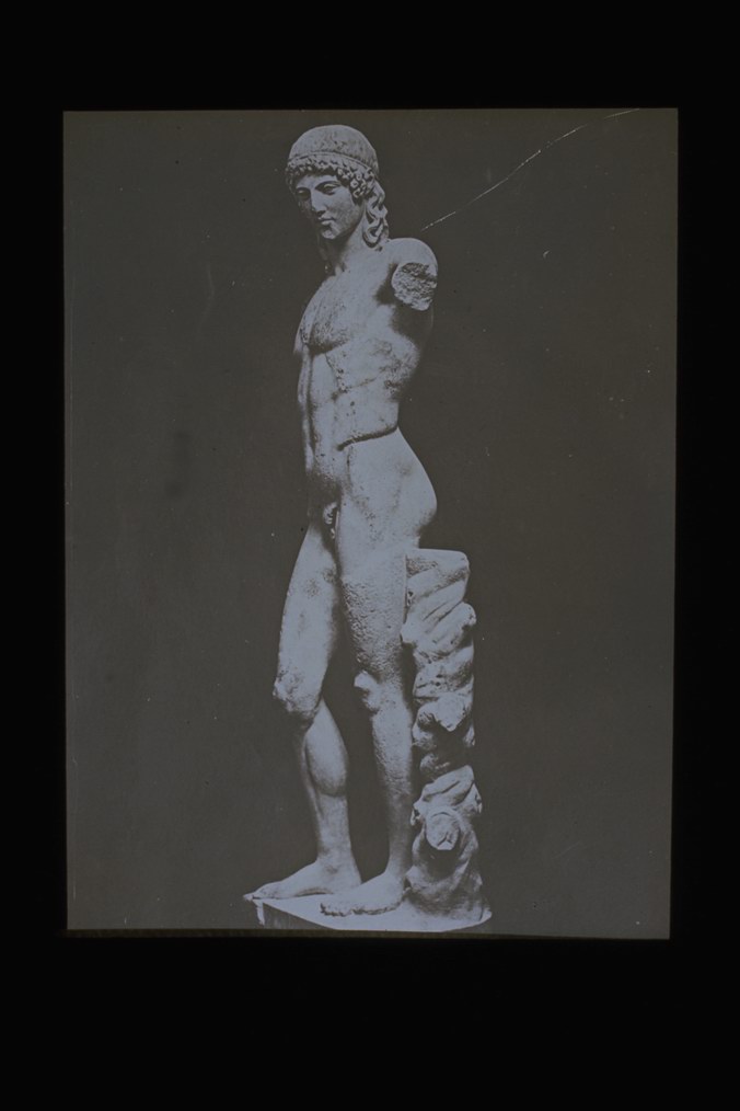 Roma/ Museo delle Terme/ Apollo/ scultura in stile fidiaco (diapositiva) di Istituto Minerva (XX)