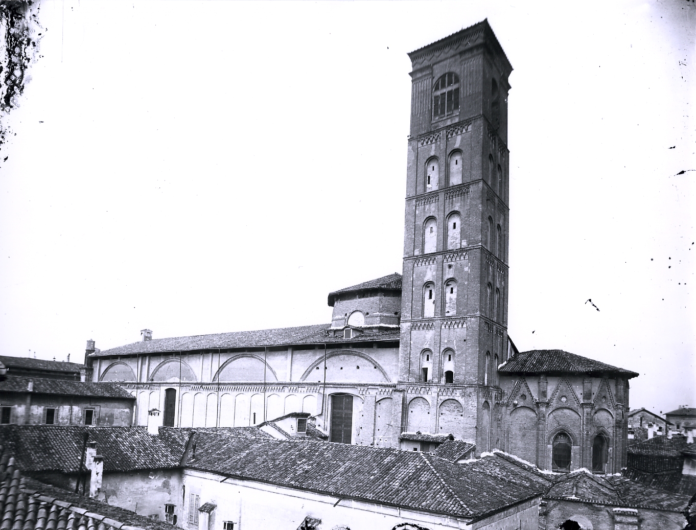 Bologna - Architetture - Restauri XX secolo (negativo) di Premiata Fotografia L. Lanzoni e Figlio, Lanzoni, Giovanni (XX)