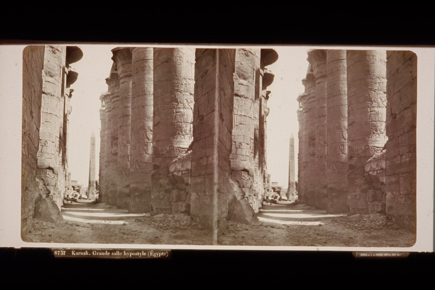 Egitto - Vedute (diapositiva) di Léon &.Lévy (ditta) (XIX)