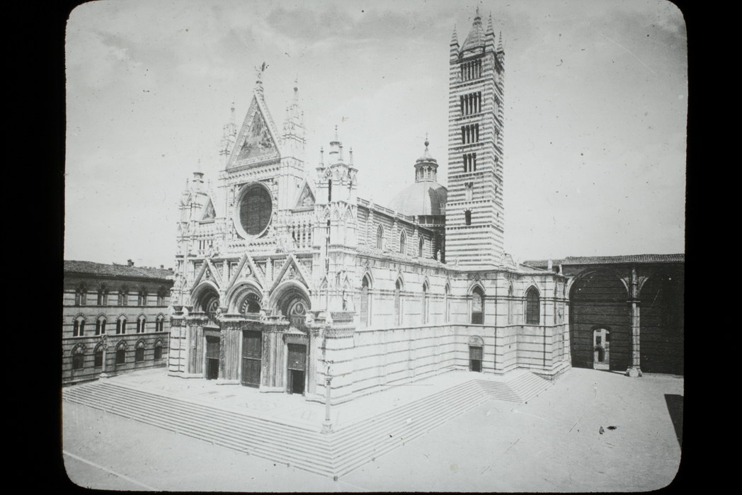 Veduta del Duomo/ Siena (diapositiva) di Ditta Croci, Felice (XX)