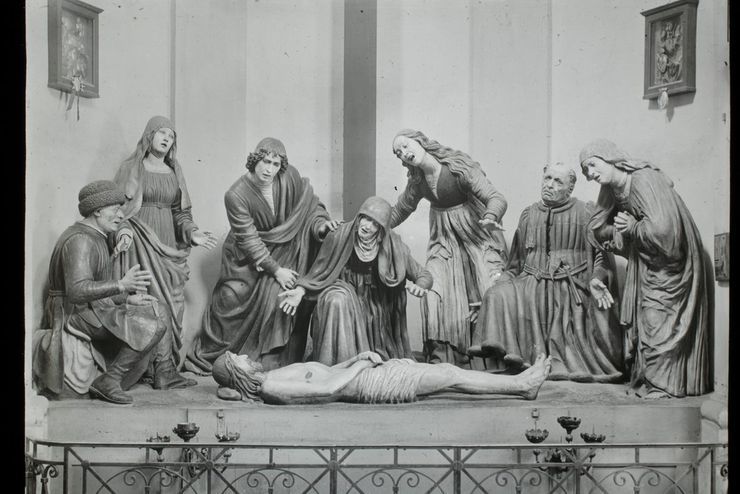 Mazzoni, Guido/ Deposizione di Cristo/ Chiesa di San Giovanni/ Modena (diapositiva) di Mazzoni Guido detto il Paganino, Alinari I.D.E.A (XX)