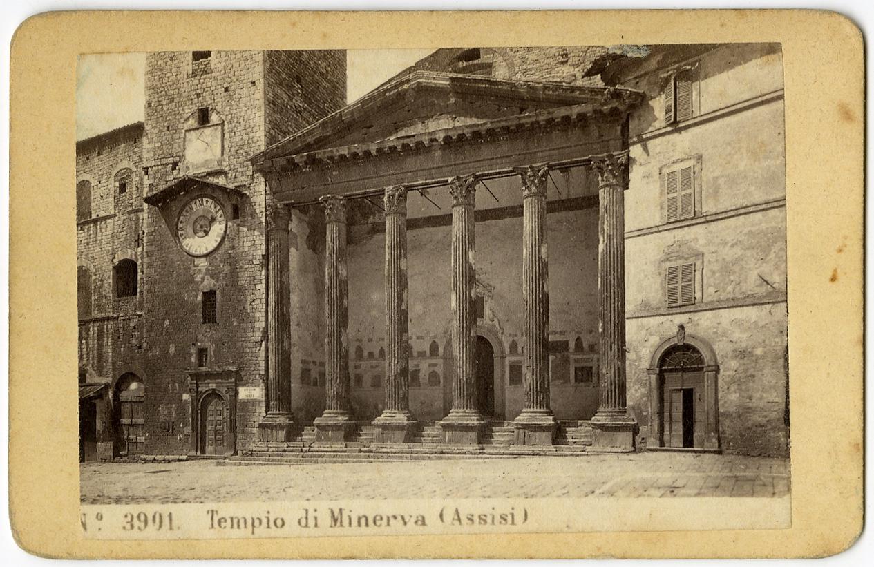 Assisi - Chiese - Templi (positivo) di Sommer, Giorgio (XIX)