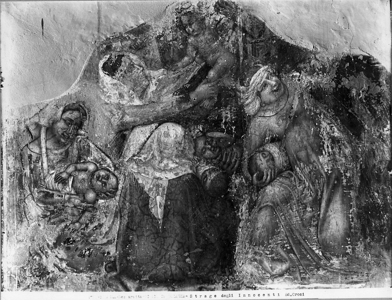 Maestro della Strage degli innocenti di Mezzaratta/ Strage degli innocenti/ 1340-1350/ Pinacoteca Nazionale/ Bologna (positivo) di Maestro della Strage degli innocenti di Mezzaratta, Simone dei Crocifissi (attr), Andrea de' Bartoli (attr), Croci, Felice (ditta) (XX)