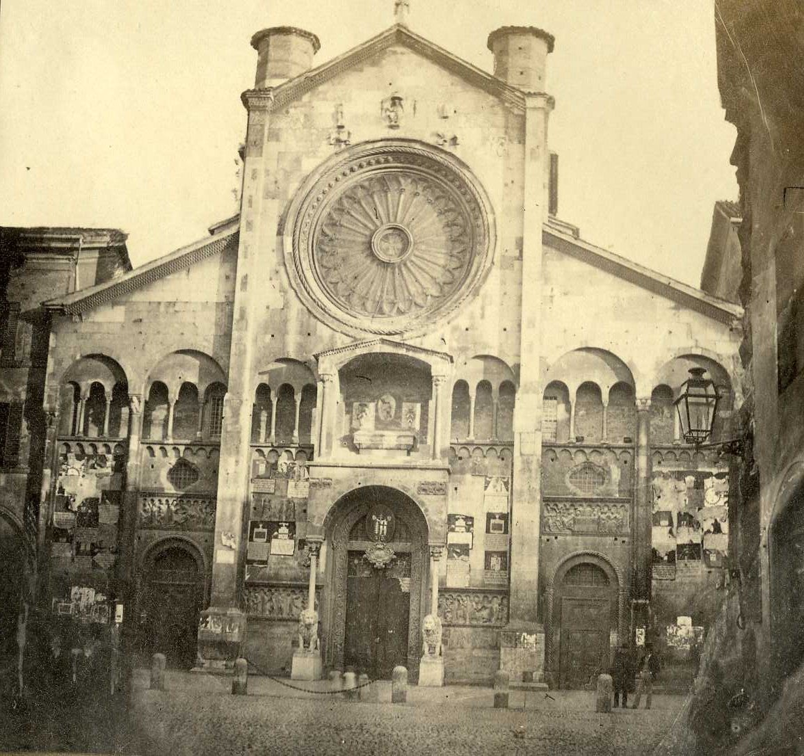 Modena - Chiese (positivo) di Anonimo (XIX)