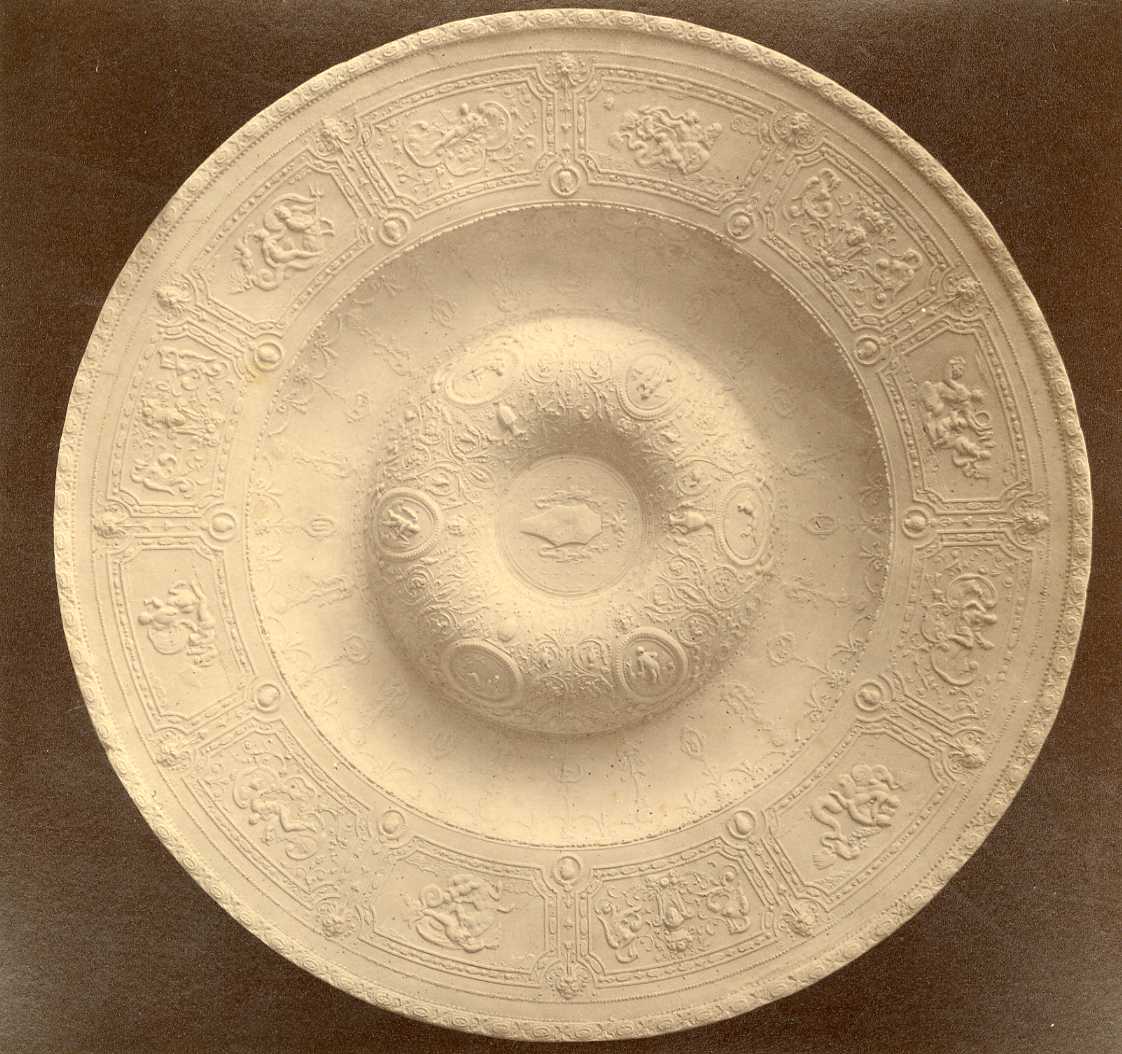 Piatto - Suppellettili (positivo) di Anonimo (XIX)