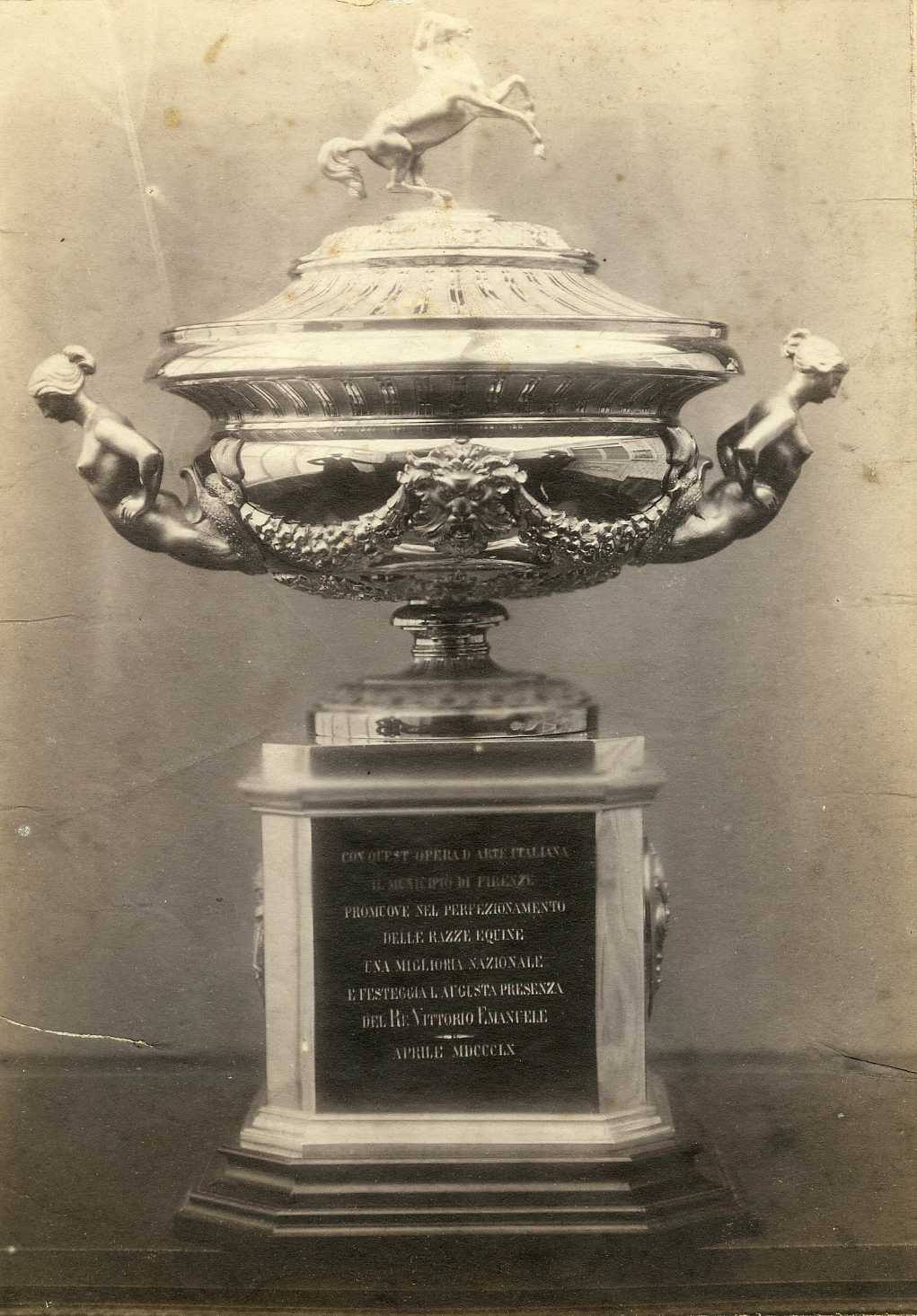 Coppa - Trofeo - Sculture (positivo) di Anonimo (XIX)