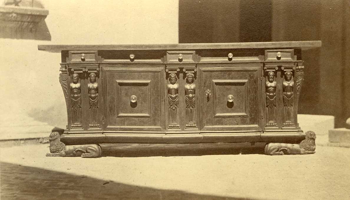 Credenza - Arredi (positivo) di Anonimo (XIX)