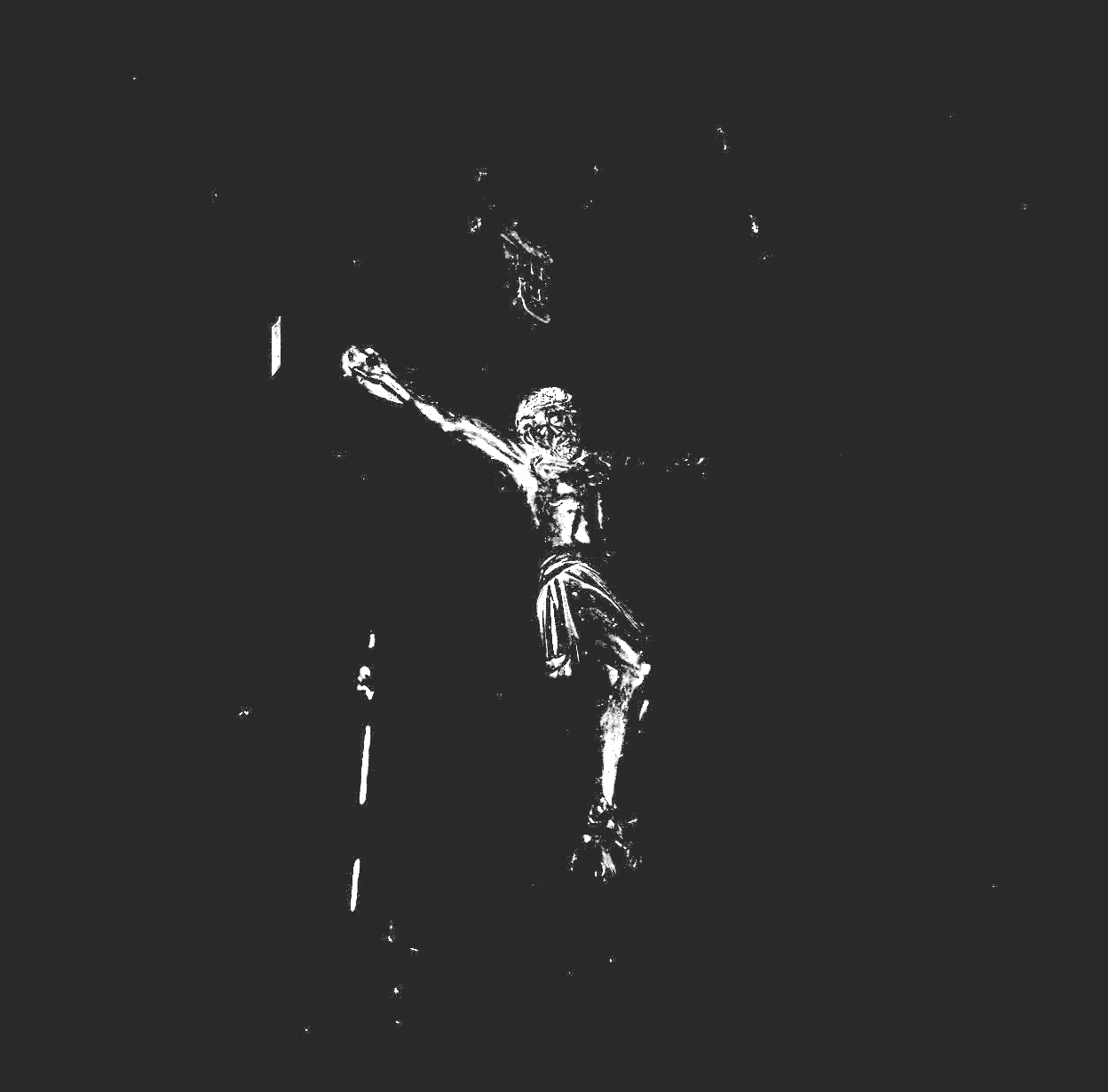 crocifisso - manifattura emiliana (inizio sec. XVII)