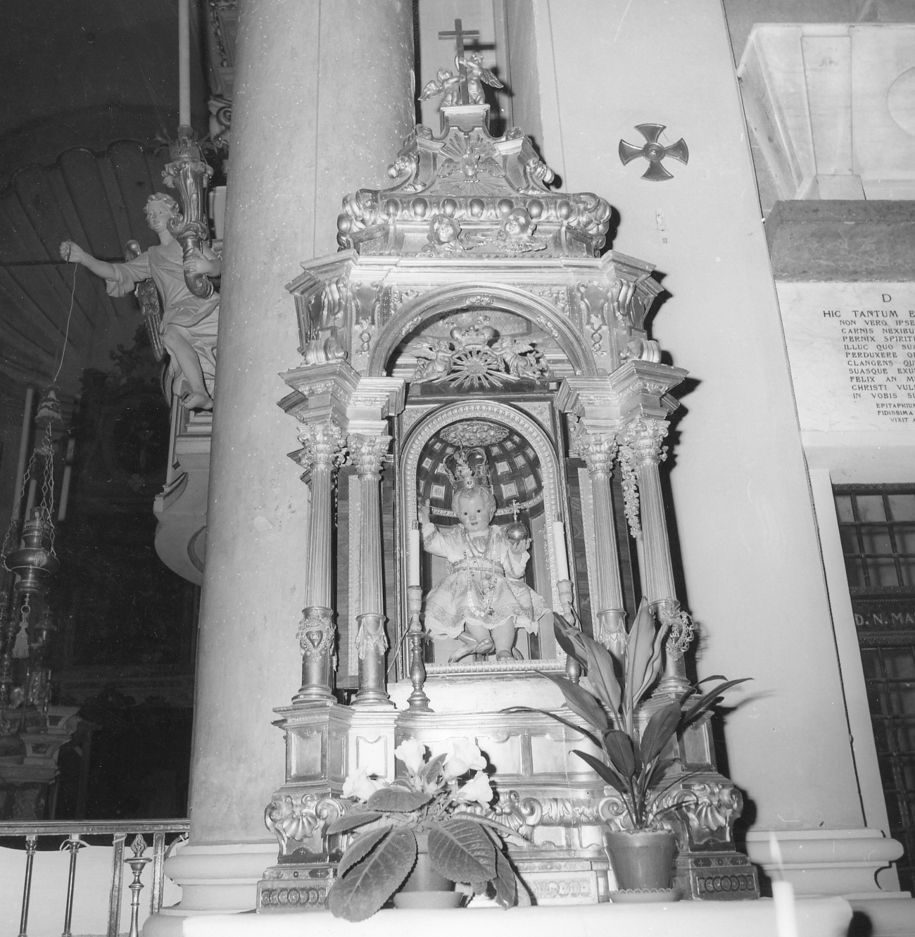 tronetto per esposizione eucaristica - manifattura emiliana (sec. XVIII)