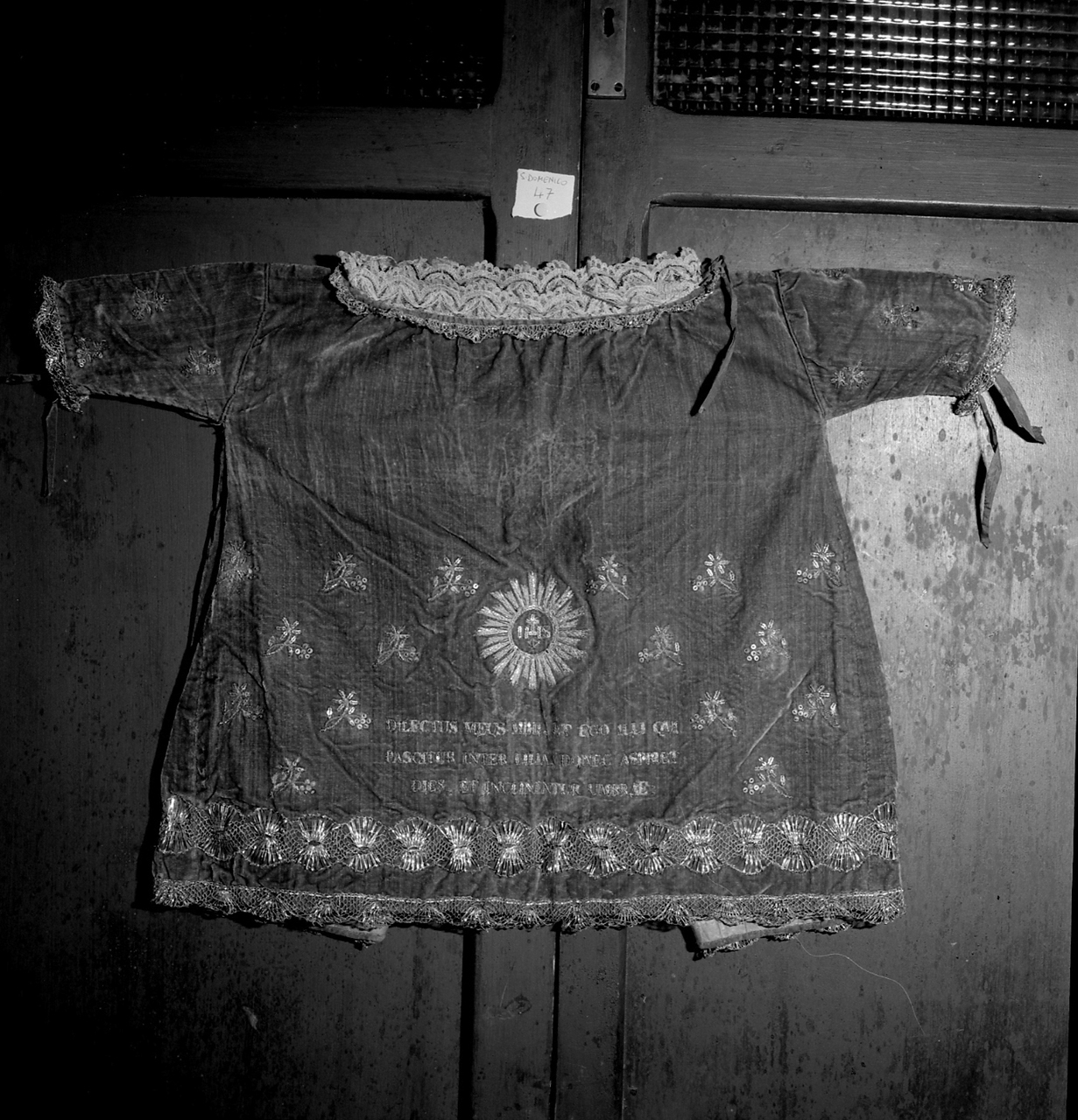 veste da statua - manifattura emiliana (sec. XVIII)