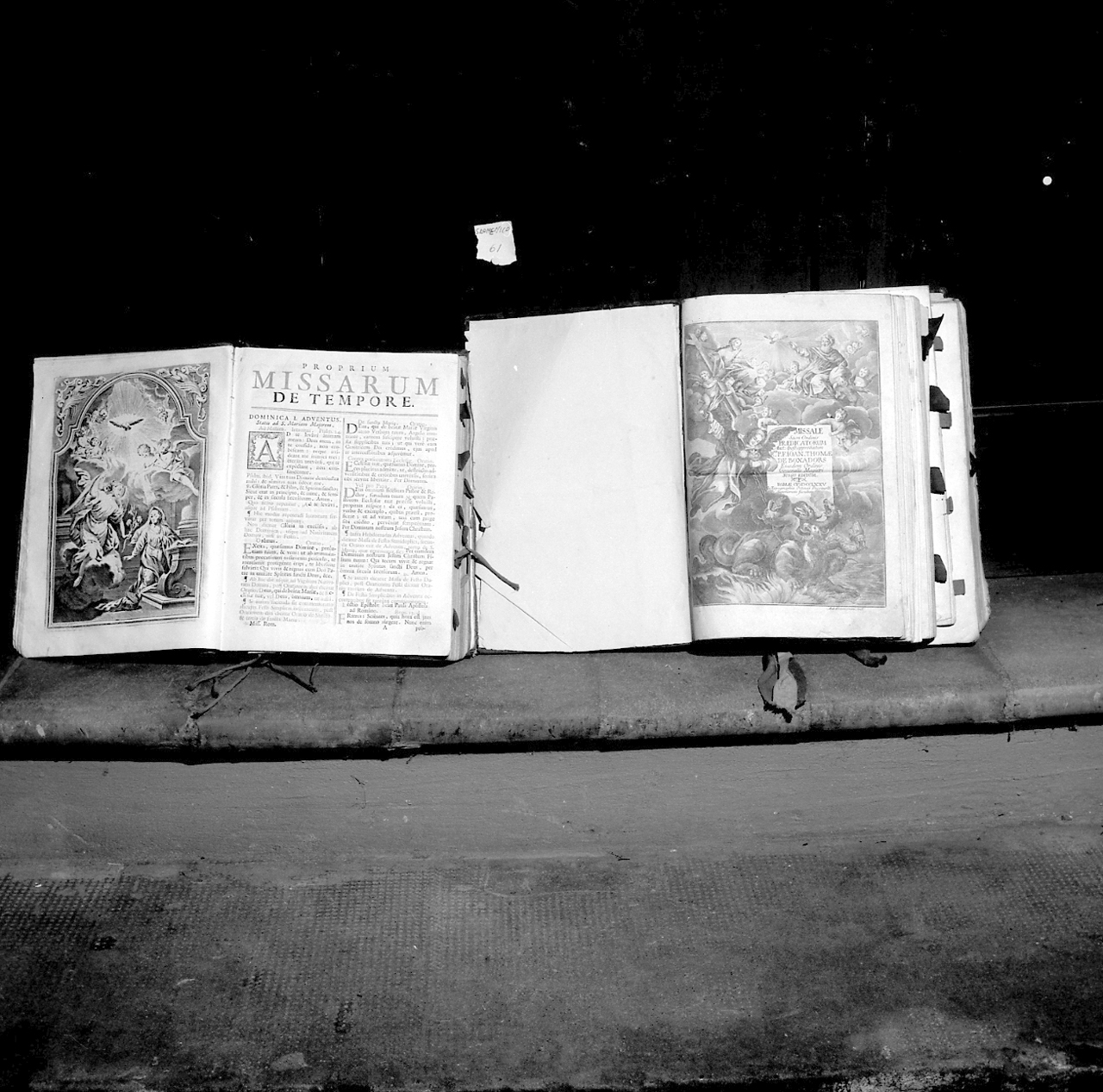 coperta di libro liturgico - manifattura veneziana (sec. XVIII)