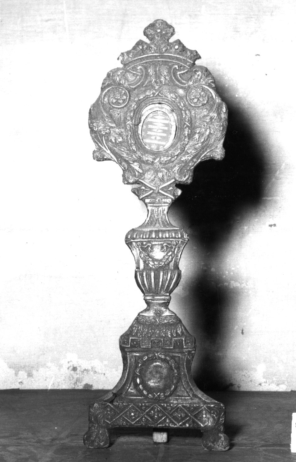 reliquiario - bottega imolese (inizio sec. XIX)