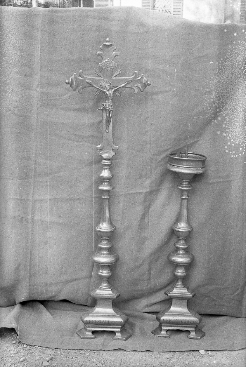 candeliere - ambito bolognese (sec. XVIII)