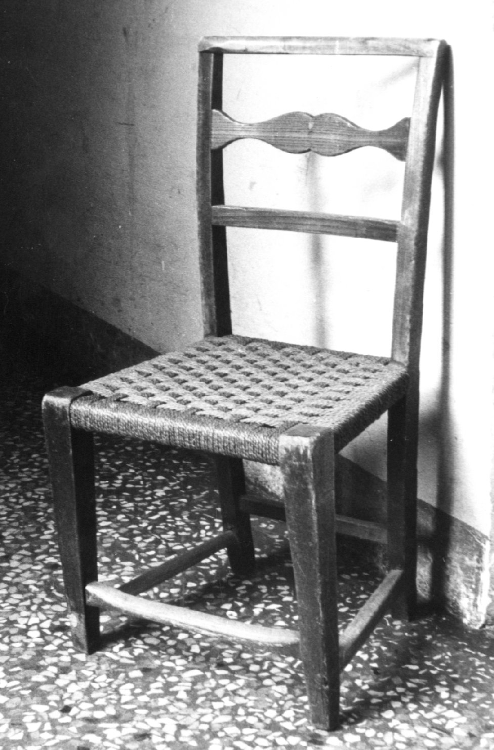 sedia - ambito bolognese (sec. XIX)