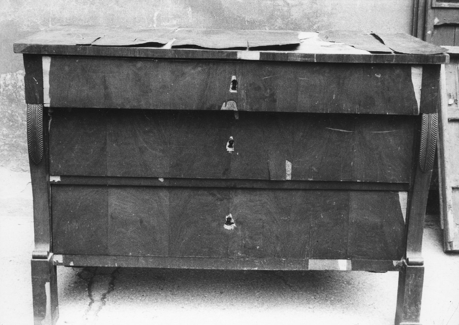 cassettone - ambito bolognese (metà sec. XIX)