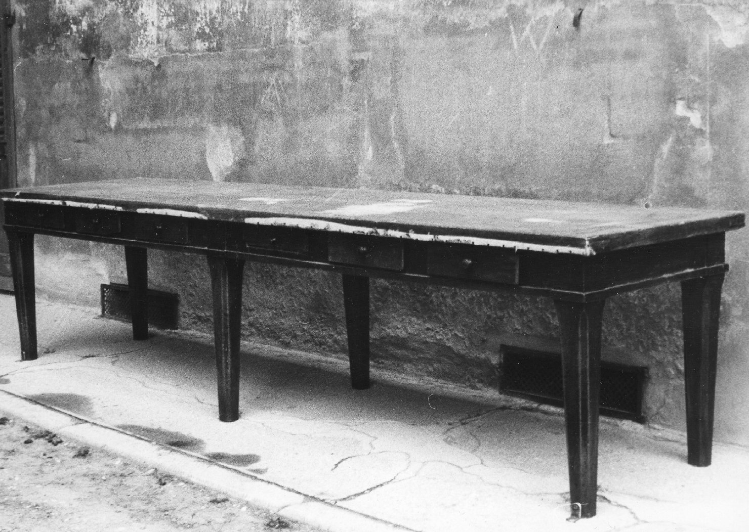 tavolo - ambito bolognese (sec. XVIII)