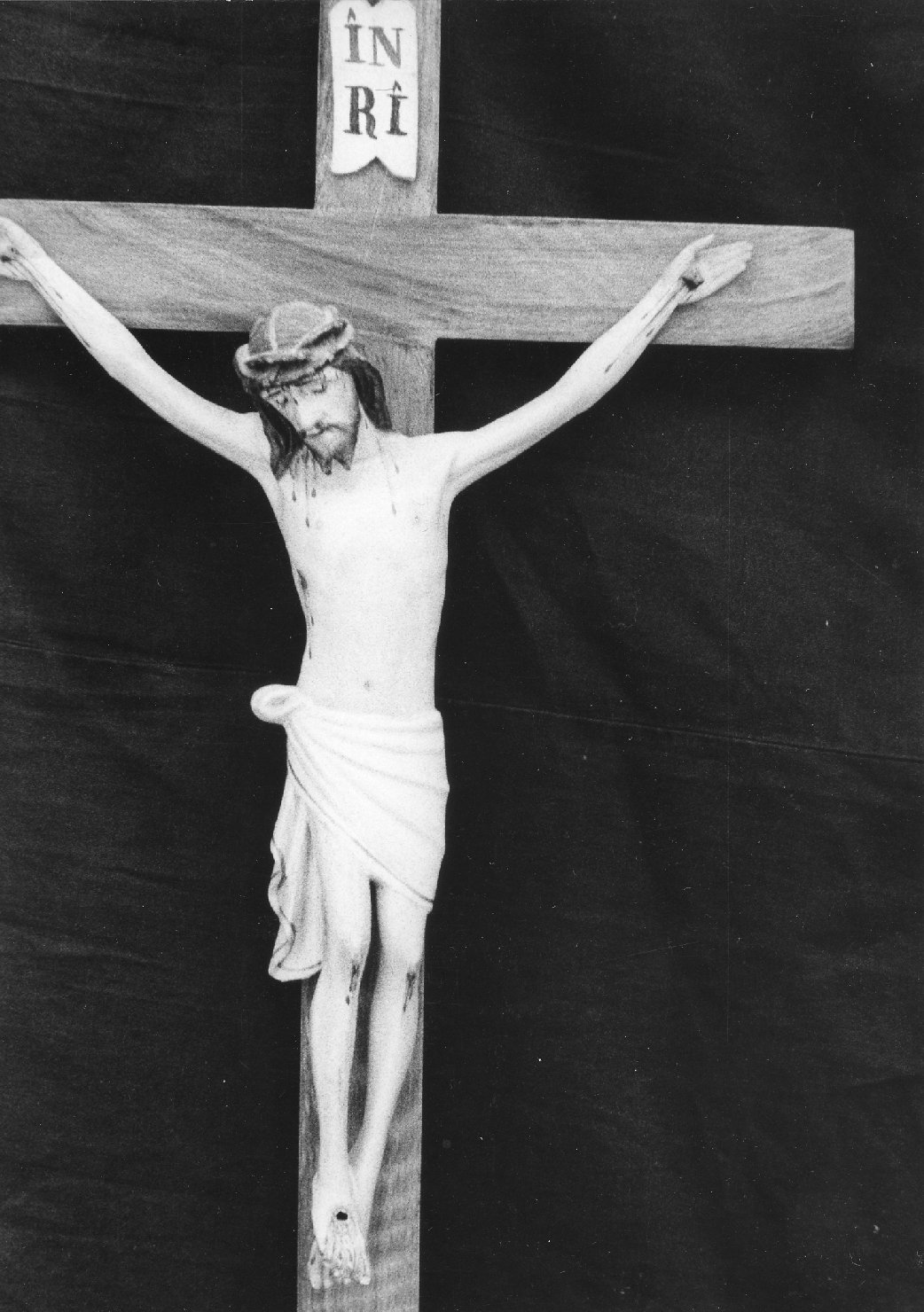 crocifisso - ambito bolognese (?) (fine sec. XIX)