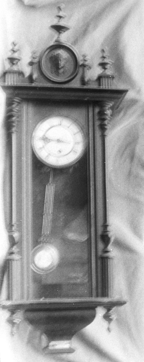 cassa di orologio a pendolo - ambito bolognese (fine sec. XVIII)