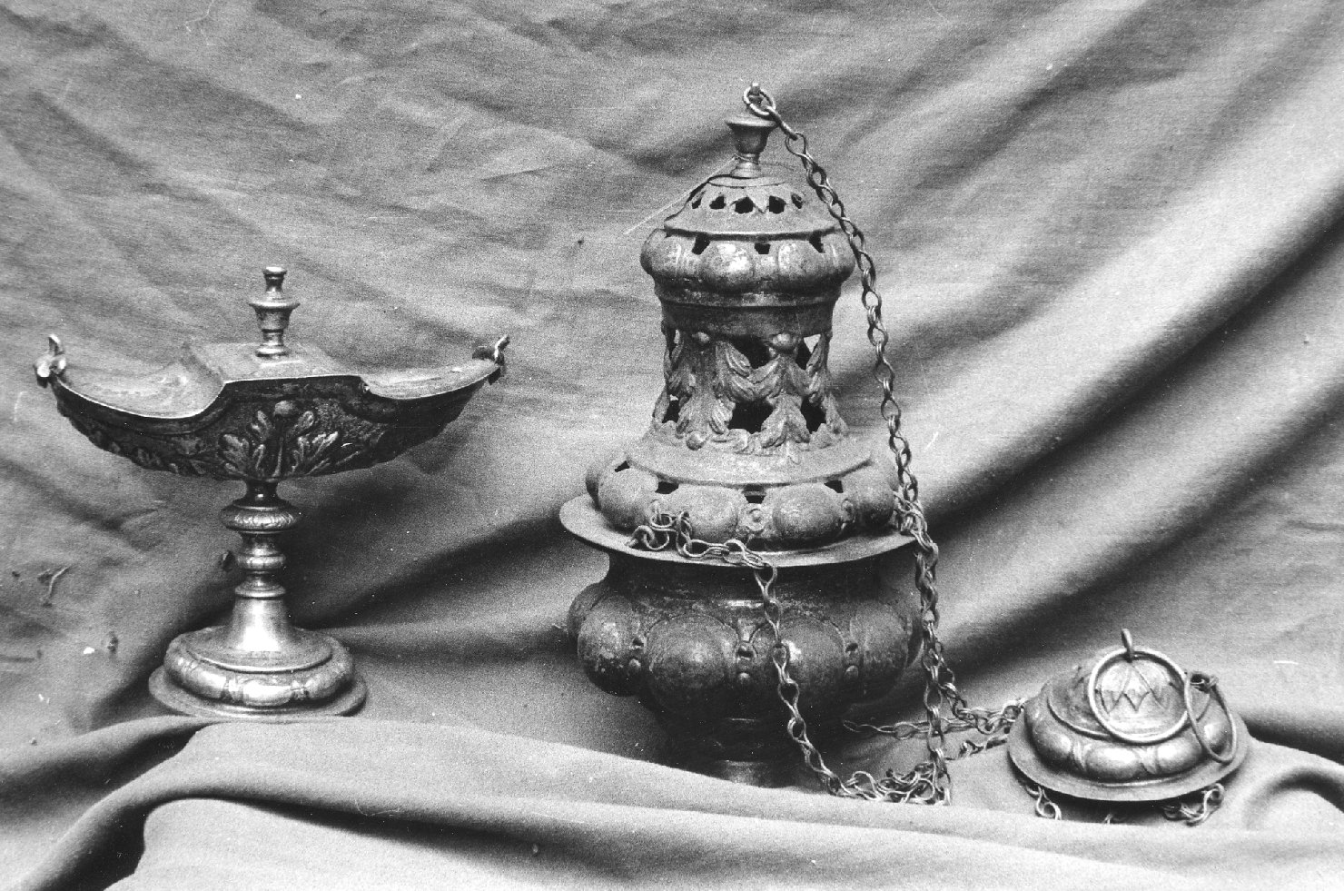 servizio per incensazione - ambito bolognese (sec. XVIII)