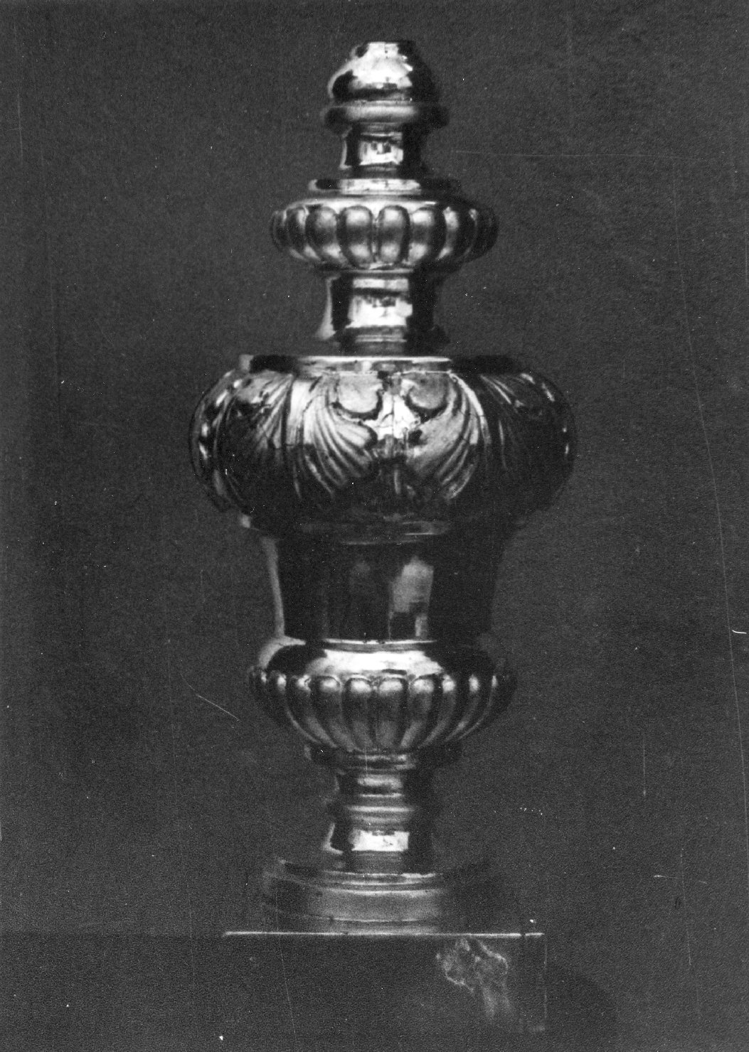 vaso d'altare con composizione floreale - ambito bolognese (fine sec. XVIII)