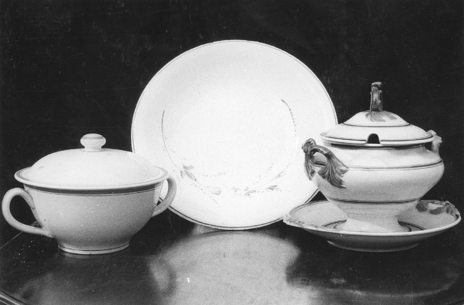 fruttiera - ambito italiano (sec. XIX)