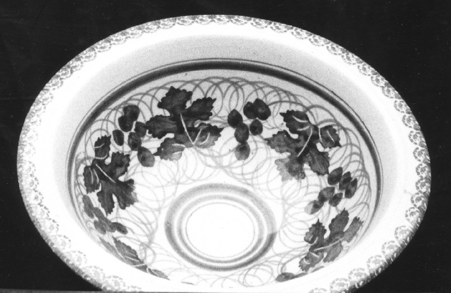 insalatiera - ambito emiliano-romagnolo (sec. XIX)