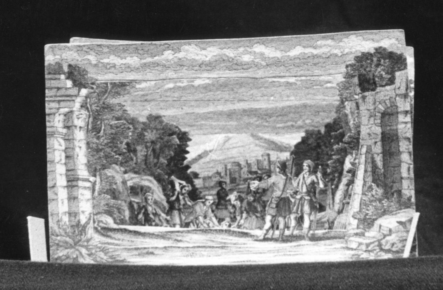 coperta di libro liturgico - ambito bolognese (sec. XVII)