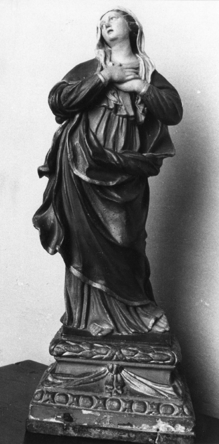 Madonna Addolorata (statuetta devozionale) - produzione bolognese (sec. XVIII)