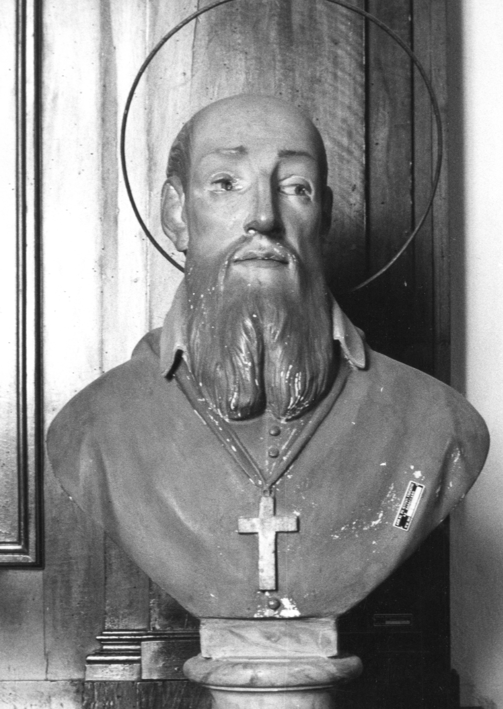 busto ritratto di San Francesco di Sales (scultura) - ambito bolognese (sec. XVII)
