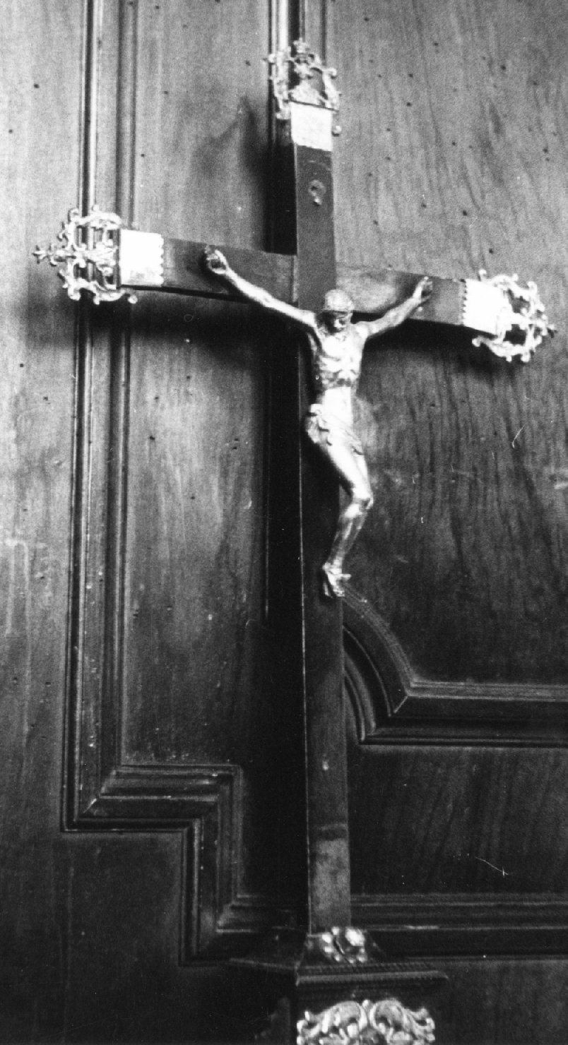 Cristo crocifisso (crocifisso) - produzione italiana (seconda metà sec. XVI)