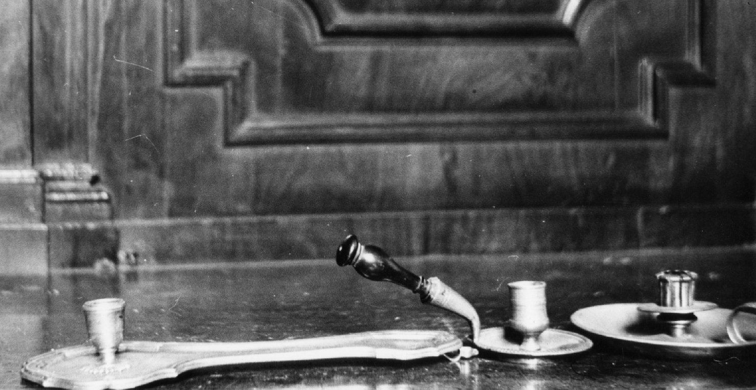 portacandela - produzione bolognese (sec. XVIII)