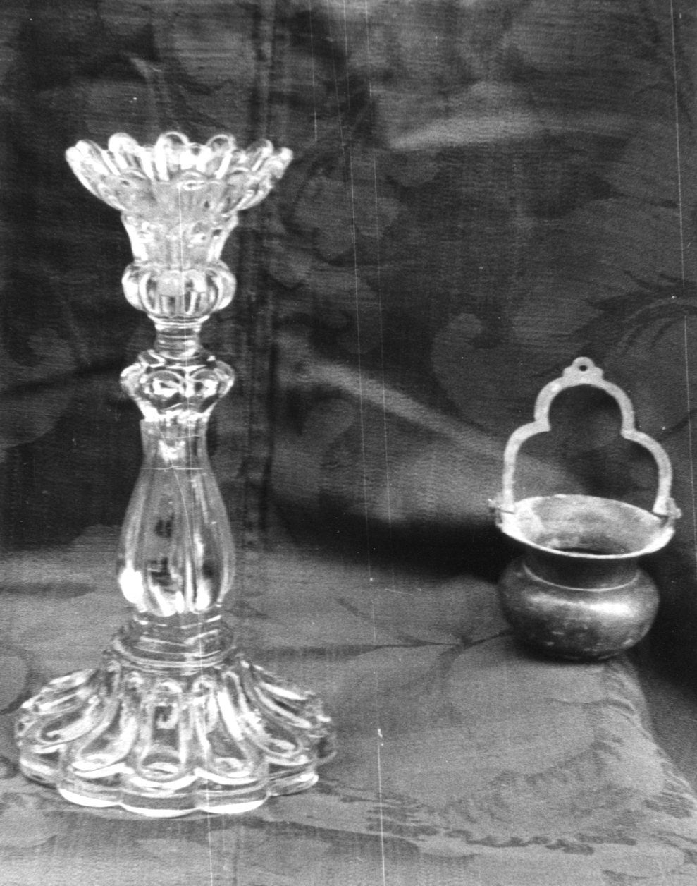 candeliere - produzione italiana (sec. XVIII)