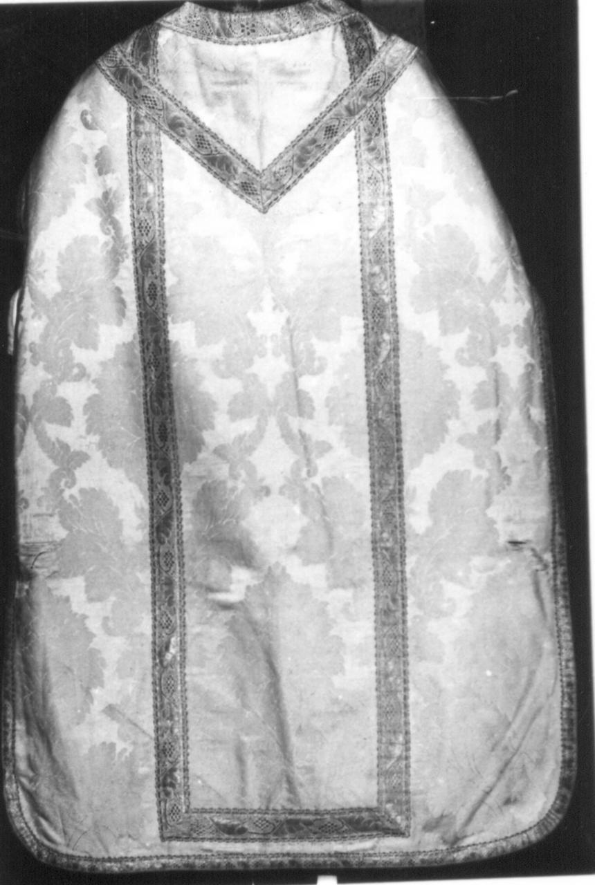 paramento liturgico - manifattura italiana (sec. XIX)