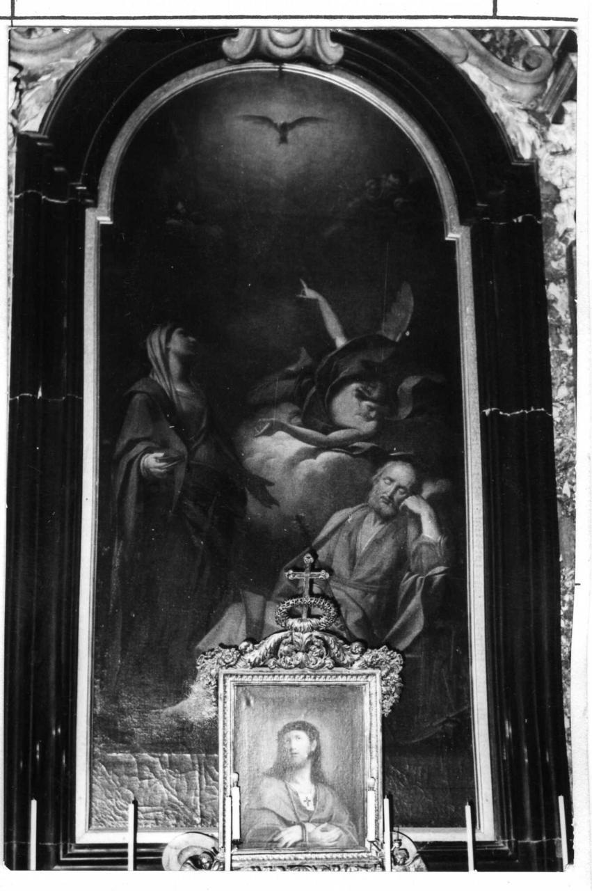 sogno di San Giuseppe (dipinto) di Consetti Antonio (sec. XVIII)