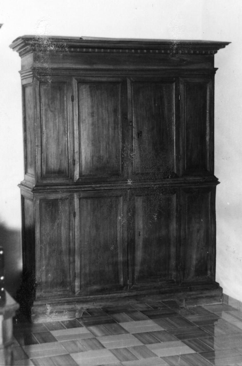 armadio - bottega emiliana (metà sec. XVII)
