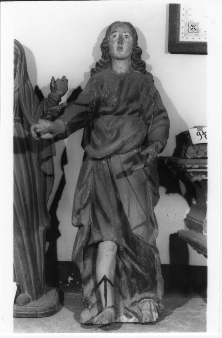 San Giovanni Evangelista (statua) - bottega emiliana (seconda metà sec. XV)