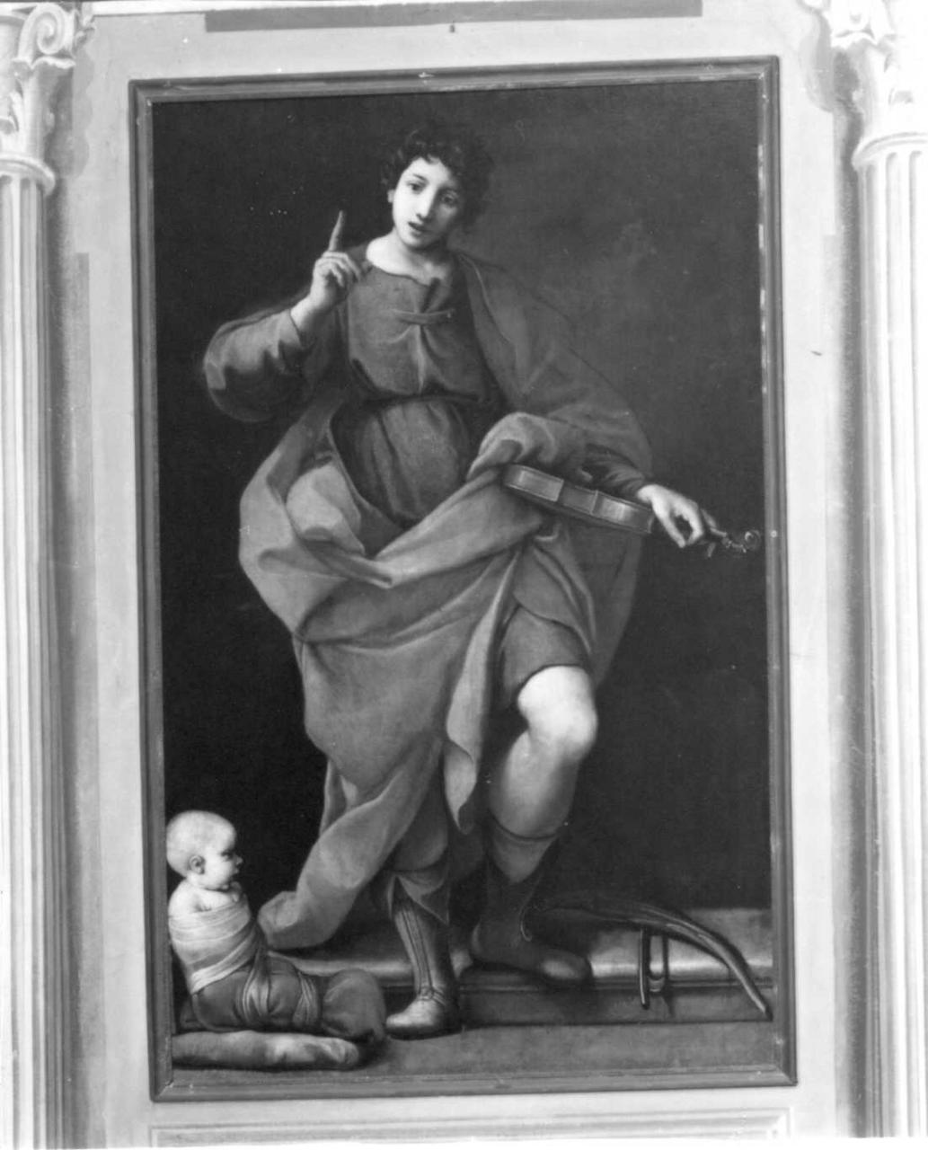 San Genesio (dipinto) di Tiarini Alessandro (sec. XVII)