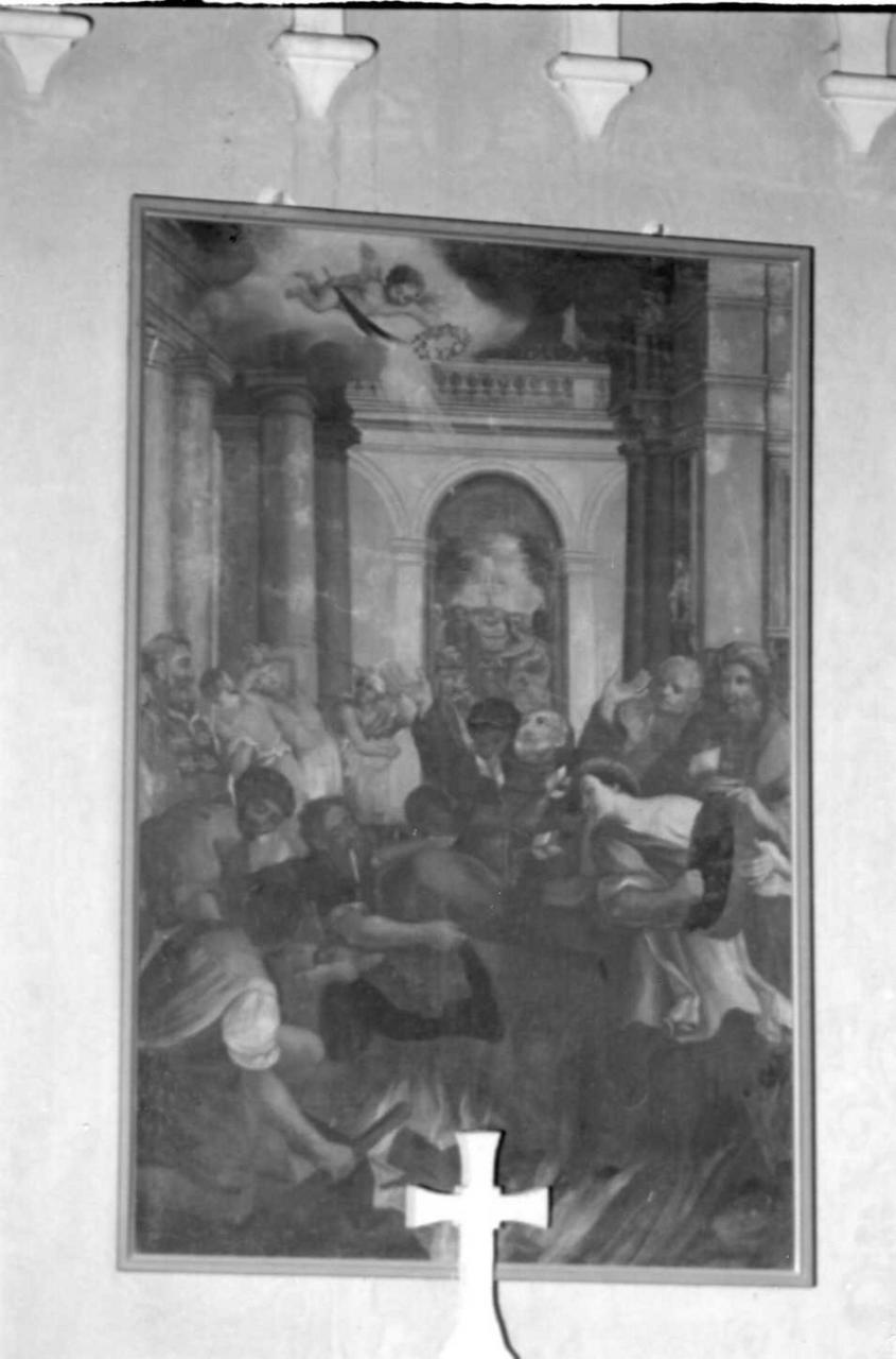 martirio di San Villibaldo (dipinto) - ambito emiliano (sec. XVIII)
