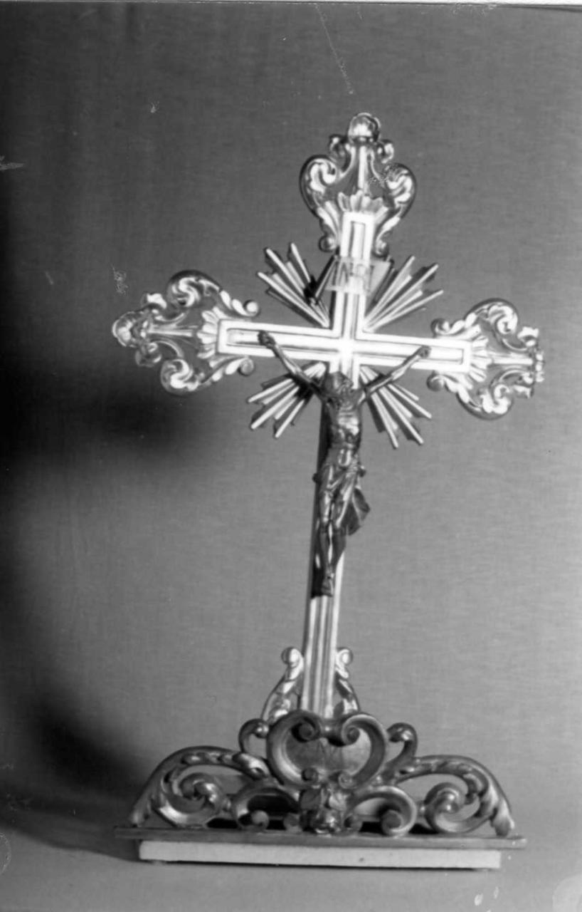 croce d'altare - bottega emiliana (sec. XVIII)