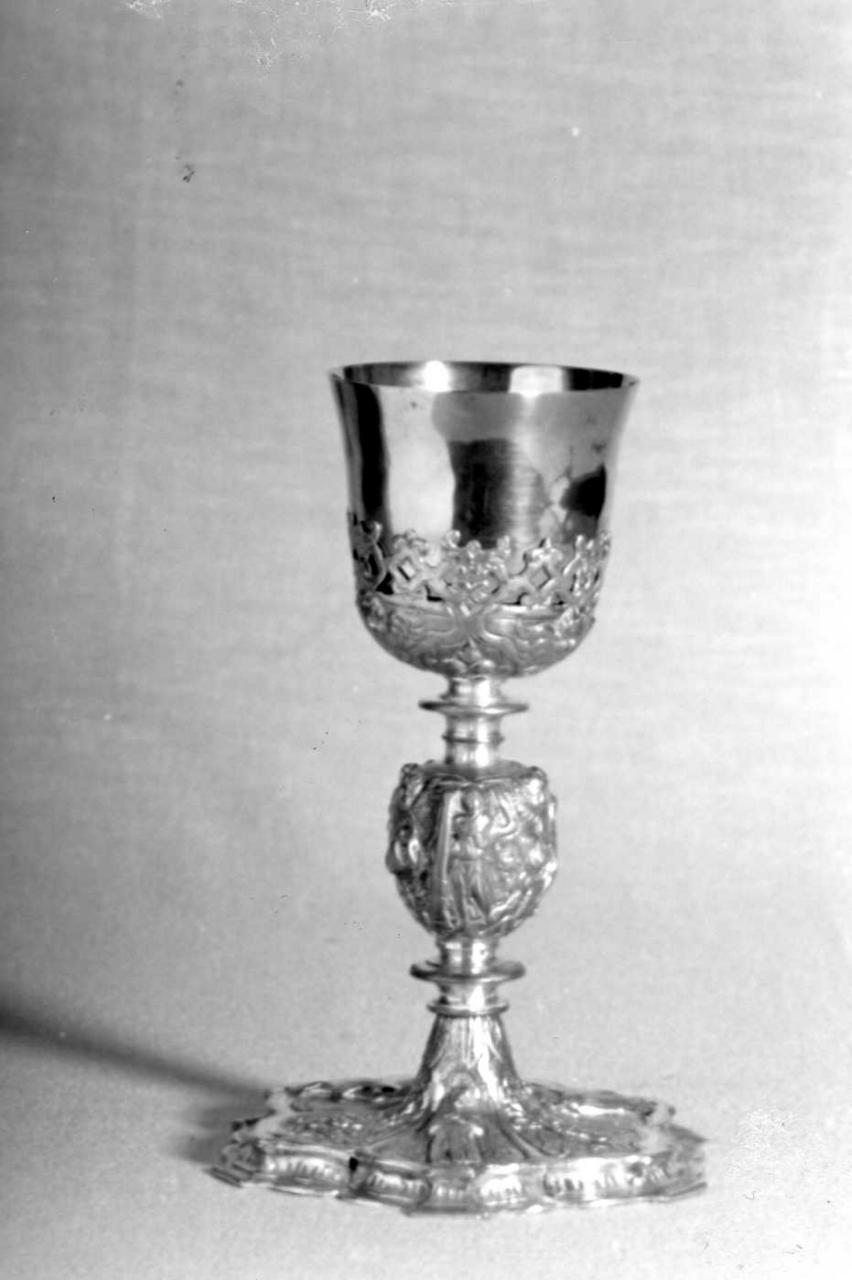 calice - bottega emiliana (seconda metà sec. XIX)