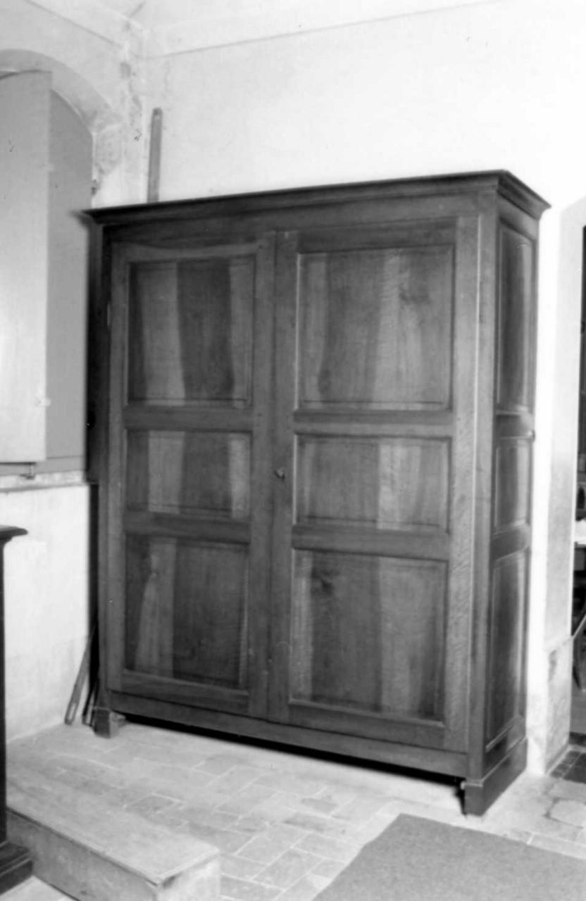 armadio da sacrestia - bottega emiliana (primo quarto sec. XX)