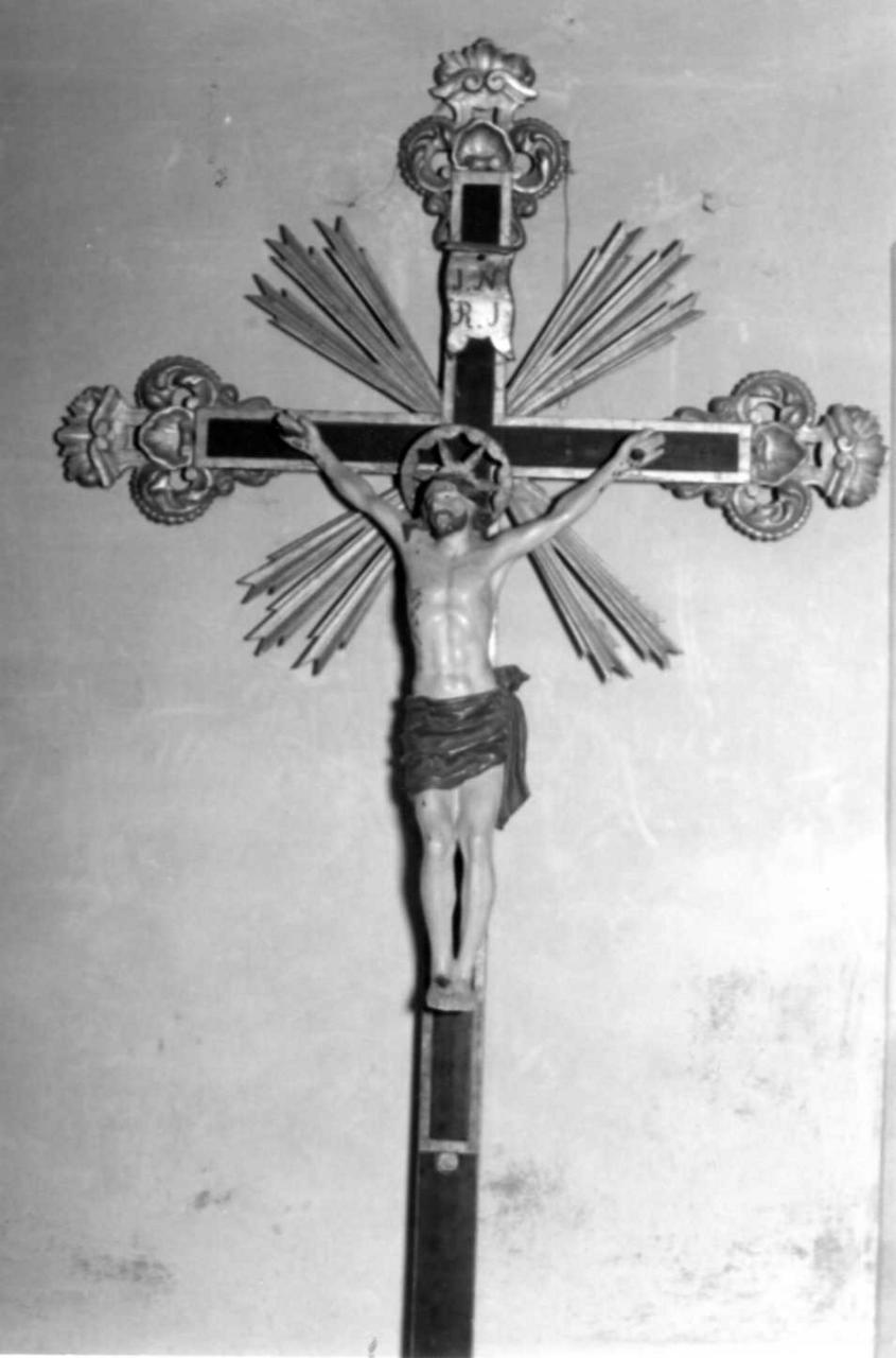 croce processionale - bottega emiliana (sec. XVIII)