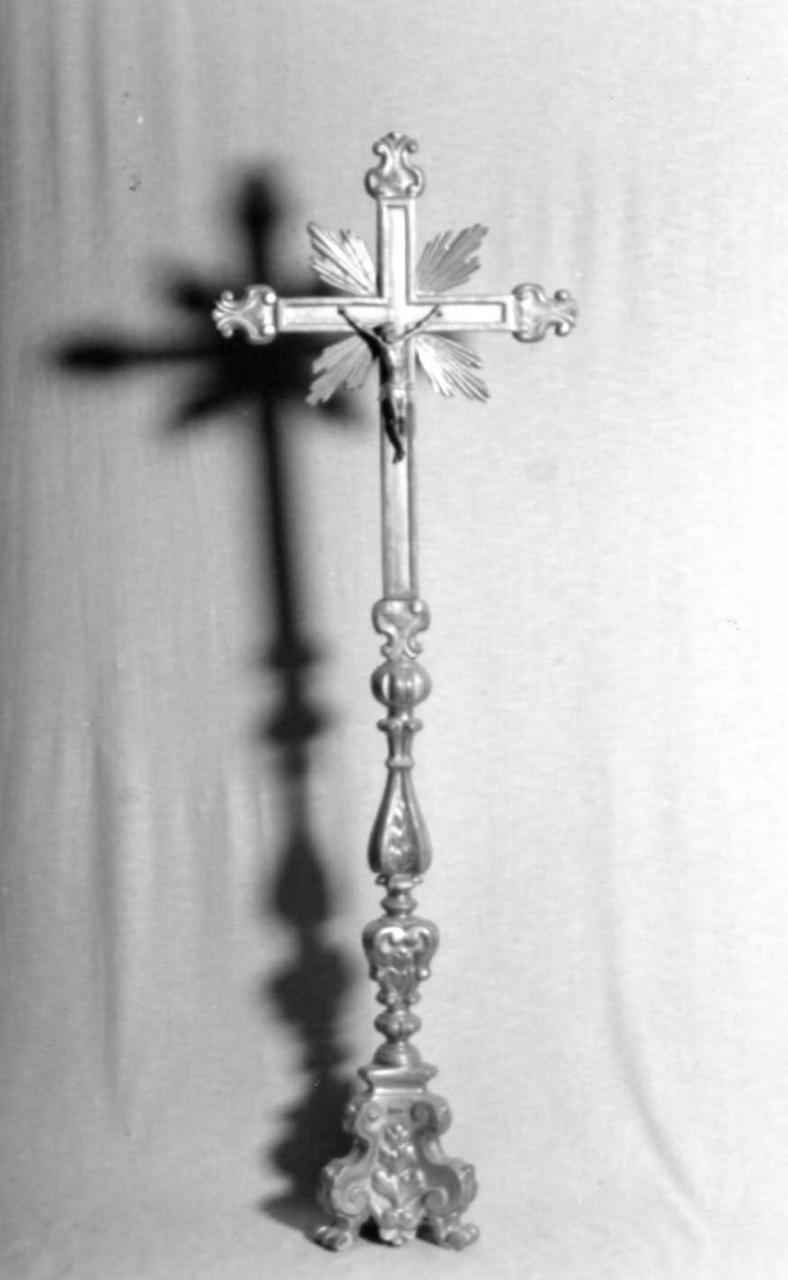 croce d'altare - bottega emiliana (sec. XVIII)